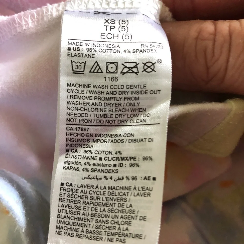 Old Navy Tie dye leggings in size XS